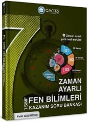 7. Sınıf Fen Bilimleri Zaman Ayarlı Kazanım Soru Bankası Çanta Yayınları