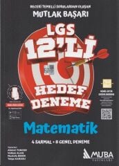 8. Sınıf LGS Matematik 12 li Hedef Deneme Muba Yayınları