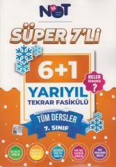 7. Sınıf Tüm Dersler Süper 7 li 6+1 Yarıyıl Tekrar Fasikülü BiNot Yayınları