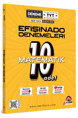 TYT Matematik Efişinado 10 lu Denemeleri Mert Hoca Yayınları
