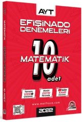 AYT Matematik Efişinado 10 lu Denemeleri Mert Hoca Yayınları