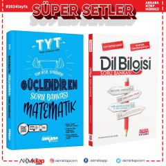 Ankara TYT Matematik ve AKM Dil Bilgisi Soru Bankası Seti 2 Kitap