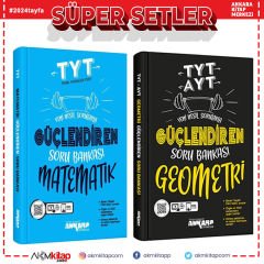Ankara Yayıncılık TYT Güçlendiren Matematik ve Geometri Soru Bankası Seti 2 Kitap