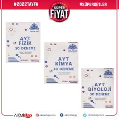 Çöz Kazan Yayınları AYT Fizik Kimya ve Biyoloji Deneme Seti 3 Kitap