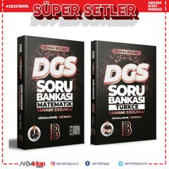 Benim Hocam 2023 DGS Matematik ve Türkçe Soru Bankası Seti 2 Kitap