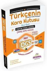 2021 DGS Türkçenin Kara Kutusu Anlam Bilgisi 1. Cilt Çıkmış Sorular İnformal