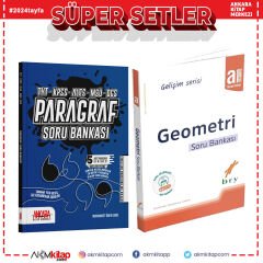 Birey Geometri Gelişim Serisi A ve AKM Paragraf Soru Bankası Seti 2 Kitap