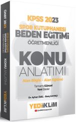 2023 ÖABT Beden Eğitimi Öğretmenliği Spor Kütüphanesi Konu Anlatımı Yediiklim Yayınları