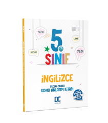 5.Sınıf İngilizce Beceri Odaklı Konu Anlatım Kitabı Doğru Cevap Yayınları