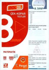 8. Sınıf Matematik Çek Kopar Testler Pergel Yayınları