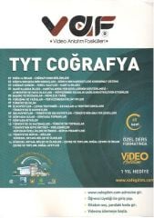 TYT Coğrafya Video Anlatım Fasikülleri Vaf Yayınları