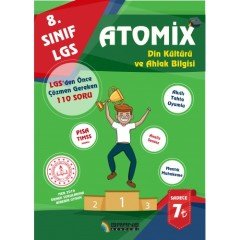 2019 LGS Atomix Din Kültürü ve Ahlak Bilgisi LGS den Önce Çözülmesi Gereken 110 Deneme Sorusu Branş Akademi