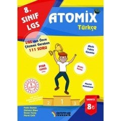 2019 LGS Atomix Türkçe LGS den Önce Çözülmesi Gereken 111 Deneme Sorusu Branş Akademi