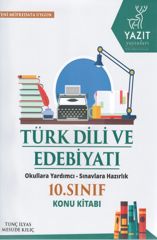 10. Sınıf Türk Dili ve Edebiyatı Konu Kitabı Yazıt Yayınları