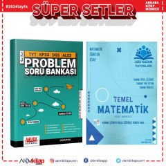 Çöz Kazan TYT Temel Matematik ve AKM Problemler Soru Bankası Seti 2 Kitap
