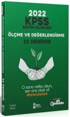 2022 KPSS Eğitim Bilimleri Ölçme ve Değerlendirme 22 Deneme İsem Yayınları