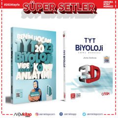 Benim Hocam TYT Biyoloji Konu ve 3D Soru Bankası Seti 2 Kitap