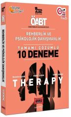 2022 KPSS ÖABT Rehberlik Ve Psikolojik Danışmanlık Therapy Tamamı Çözümlü 10 Deneme Yargı Yayınları
