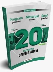 2021 KPSS Eğitim Bilimleri Program Geliştirme Materyal Tasarım Sınıf Yönetimi PDF Çözümlü 20 Deneme Kozmik Oda Yayınları