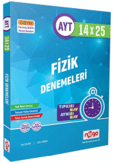 AYT Fizik Tamamı Video Çözümlü 14x25 Deneme Nego Yayınları