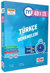 TYT Türkçe Tamamı Video Çözümlü 40x15 Deneme Nego Yayınları