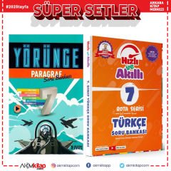 Tammat Yayıncılık 7. Sınıf Türkçe ve İşleyen Zeka Paragraf Yörünge Serisi Soru Bankası Seti 2 Kitap
