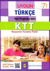 7. Sınıf Türkçe Kazanım Tarama Testi Sadık Uygun Yayınları