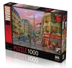 Ks Games Rue Paris Paris Caddesi 1000 Parça Puzzle