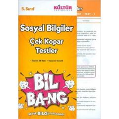 5. Sınıf Bil Bang Sosyal Bilgiler Yaprak Test Kültür Yayıncılık