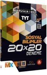 TYT Sosyal Bilimler Bekosistem 20x20 Deneme A Yayınları