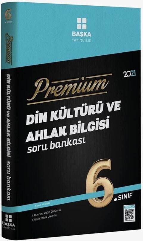 6. Sınıf Din Kültürü ve Ahlak Bilgisi Premium Soru Bankası Başka Yayıncılık