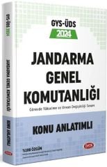 2024 GYS Jandarma Genel Komutanlığı Konu Anlatımlı Data Yayınları