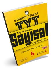 TYT Sayısal Tek Nefeste 5 Günde Soru Bankası Basamak Yayınları