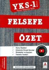 TYT 1.Oturum Felsefe Özet Delta Kültür Yayınları