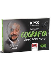 2023 KPSS Genel Kültür İnteraktif Coğrafya Video Ders Notları Yargı Yayınları