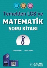 8. Sınıf Matematik Temelden LGS ye Soru Kitabı Palme Yayınları