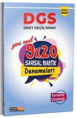 DGS Yeni Nesil Tamamı Çözümlü 9×20 Sayısal Mantık Denemeleri Kariyer Meslek Yayınları