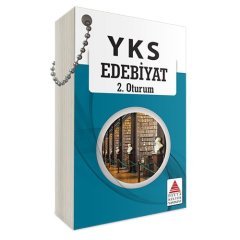 YKS 2.Oturum Edebiyat Kartları Delta Kültür Yayınları