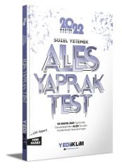2022 ALES Sözel Yetenek Çek Kopart Yaprak Test Yediiklim Yayınları