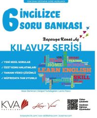 6. Sınıf İngilizce Kılavuz Serisi Soru Bankası KVA Yayınları