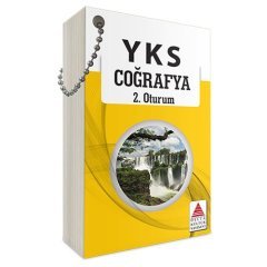 YKS 2.Oturum Coğrafya Kartları Delta Kültür Yayınları