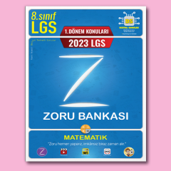 2023 LGS 1. Dönem Matematik Zoru Bankası Tonguç Yayınları