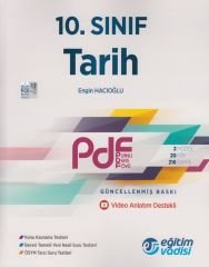 10. Sınıf Tarih Güncel PDF Planlı Ders Föyü Eğitim Vadisi Yayınları