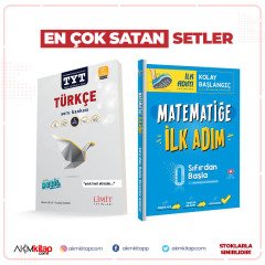 Limit Yayınları TYT Türkçe Soru Bankası ve Tonguç Matematiğe İlk Adım 2 Kitap Set