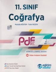 11. Sınıf Coğrafya Güncel PDF Planlı Ders Föyü Eğitim Vadisi Yayınları