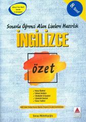 8.Sınıf Sınavla Öğrenci Alan Liselere Hazırlık İngilizce Özet Delta Kültür Yayınları