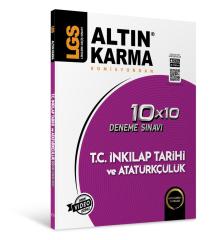 8.Sınıf LGS T.C İnkılap Tarihi ve Atatürkçülük 10x10 Deneme Sınavı Altın Karma Yayınları