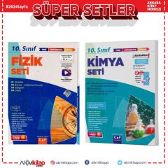 Çap Yayınları 10.Sınıf Fizik ve Kimya Anadolu Lisesi Seti 2 Kitap