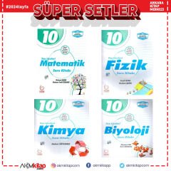 Palme 10.Sınıf Fen Lisesi Matematik Fizik Kimya ve Biyoloji Soru Bankası Seti 4 Kitap