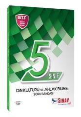 5. Sınıf Din Kültürü ve Ahlak Bilgisi Soru Bankası Sınav Yayınları